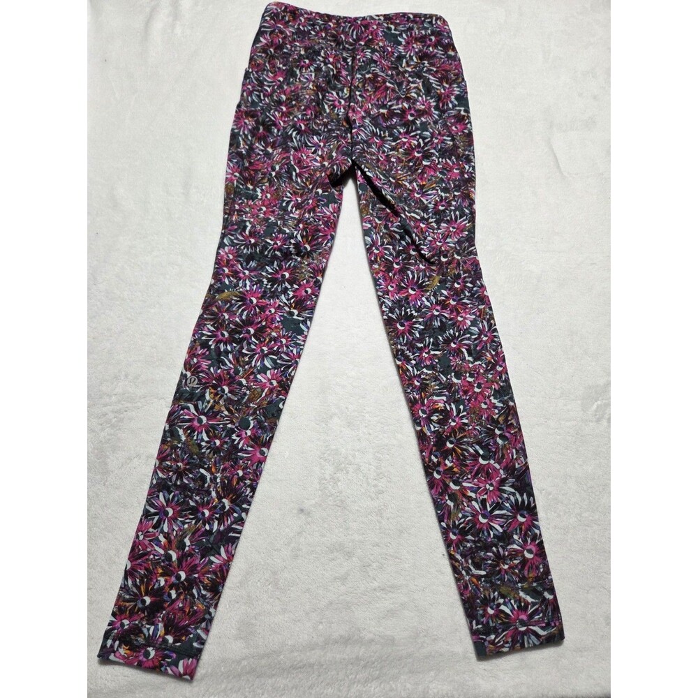 Lululemon Base Pace High Rise Running Tight 28” Nulux- Size 26- Floral Multi